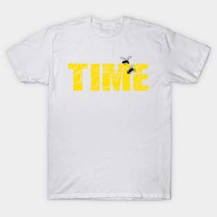 TIME FLIES with TIME character and flies T-Shirt